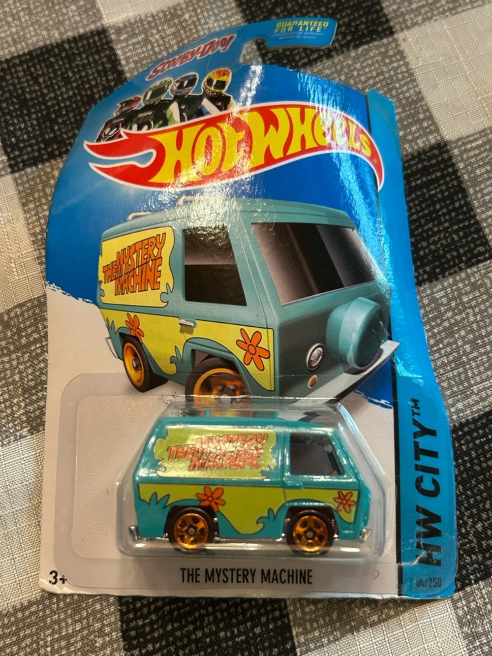 2014 Hot Wheels "The Mystery Machine" die-cast vehicle from the HW City series.